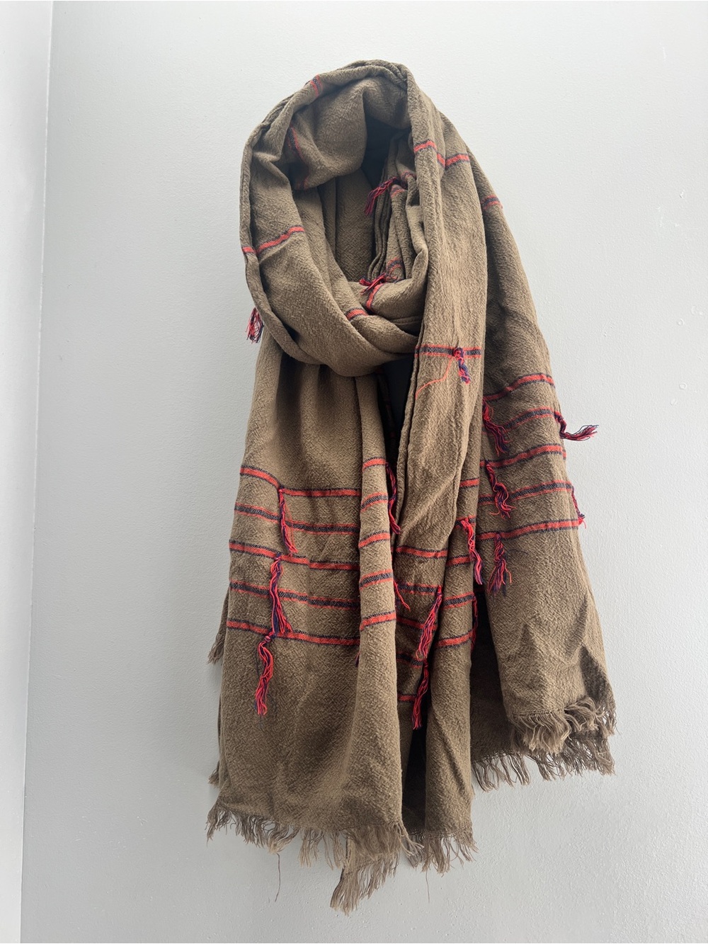 Madewell tassel oversized blanket scarf - 62x68